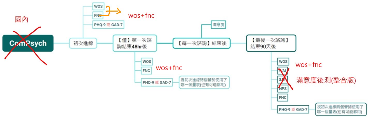 國內量表施測流程